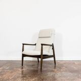 Kvadrat Customizable High Back Armchair Designed By Edmund Homa, 1960s