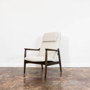 Kvadrat Customizable High Back Armchair Designed By Edmund Homa, 1960s
