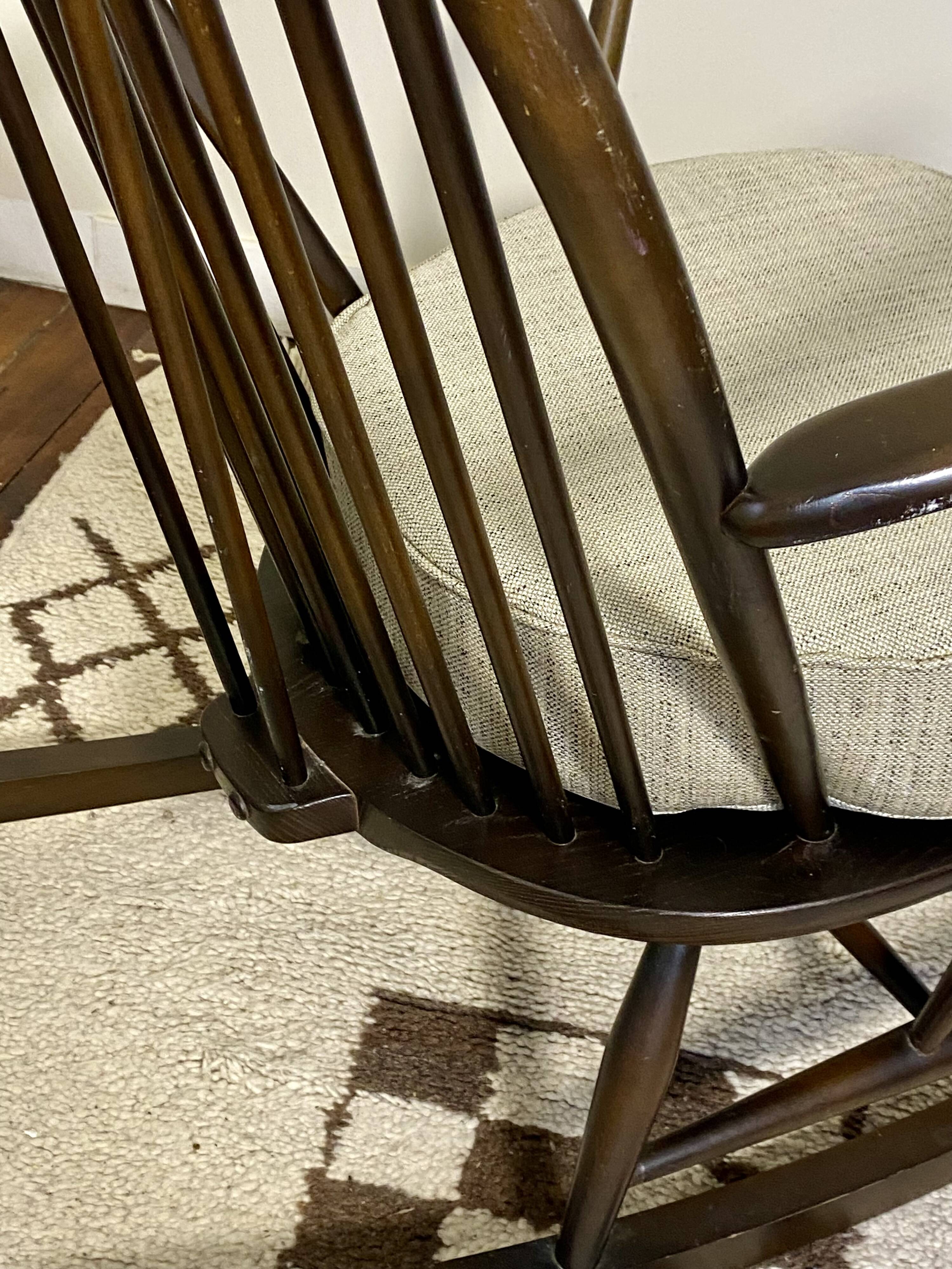 Rocking chair Ercol, Lucian Ercolani, Year 1956