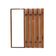 Vintage wall coat rack / coat rack with mirror from the 60s
