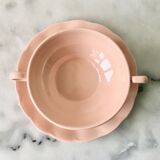 Set of 5 English handle bowls