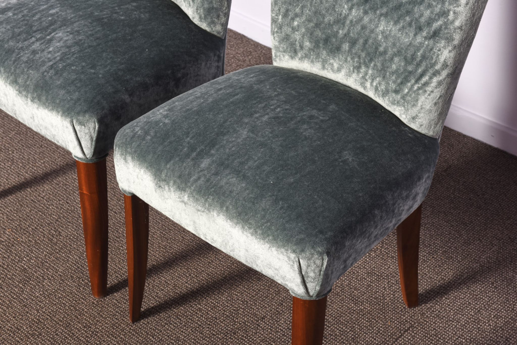 Set de 3 chaises art déco 1930s