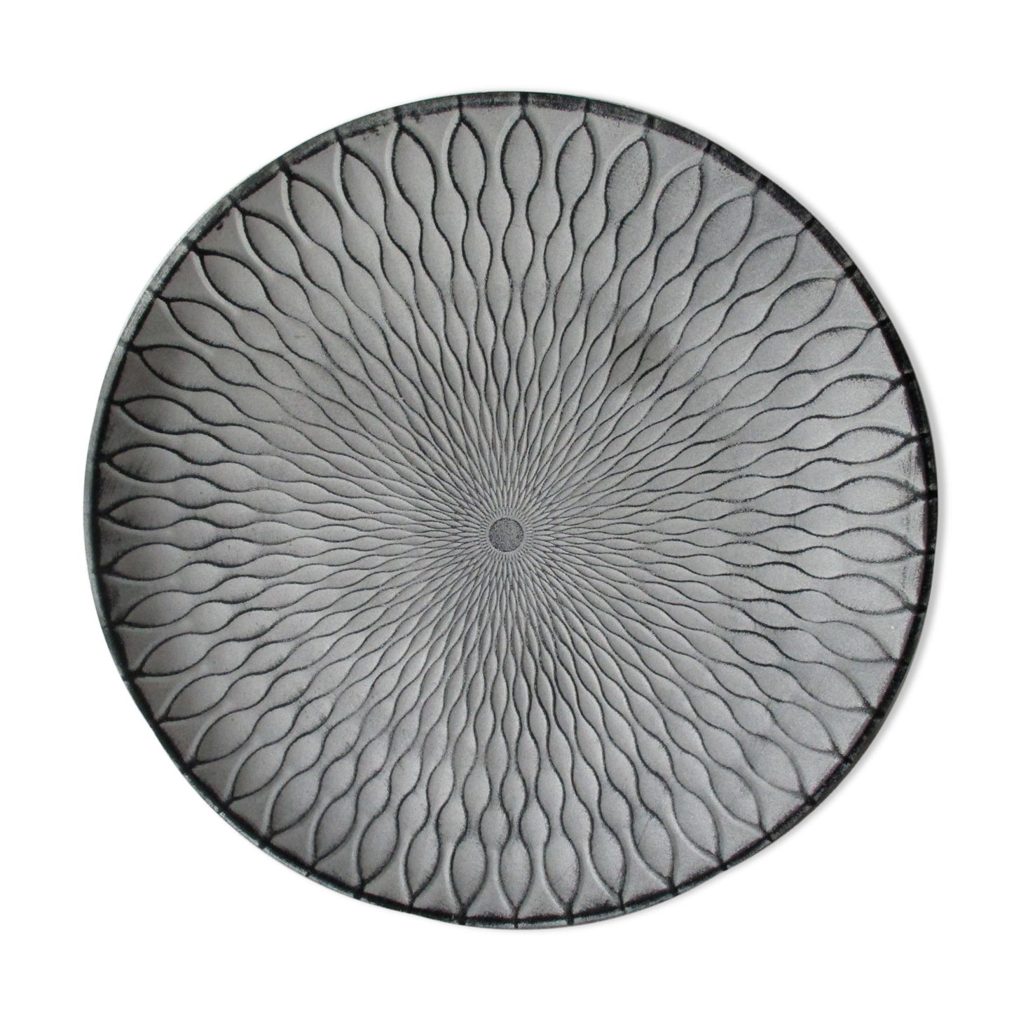 Plateau de table rond en bois d'acacia massif ?50x4 cm | Leroy Merlin