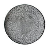 Presentation tray, carved wooden round