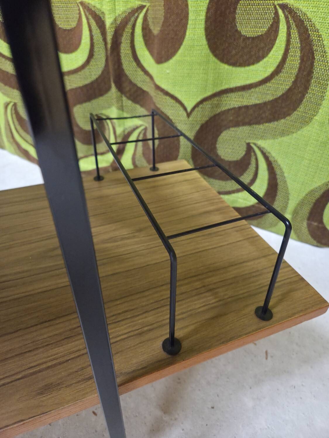 1970s vintage bar cart