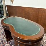 Classic English Kidney Shaped Chesterfield Desk