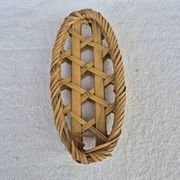 Paire de petites corbeilles panières bambou