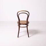 Antique Thonet 14 variation bentwood cane chair, Austria, circa 1900