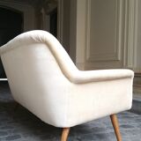 Swedish sofa Scandinavian restored 50 years