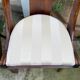 Suite de 4 chaises gondole style Empire