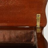 Small Table in Lacquered Wood, Louis XV Style – Late 19th Century
