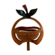 Equinoccio fruit basket in foldable wood from the 70s