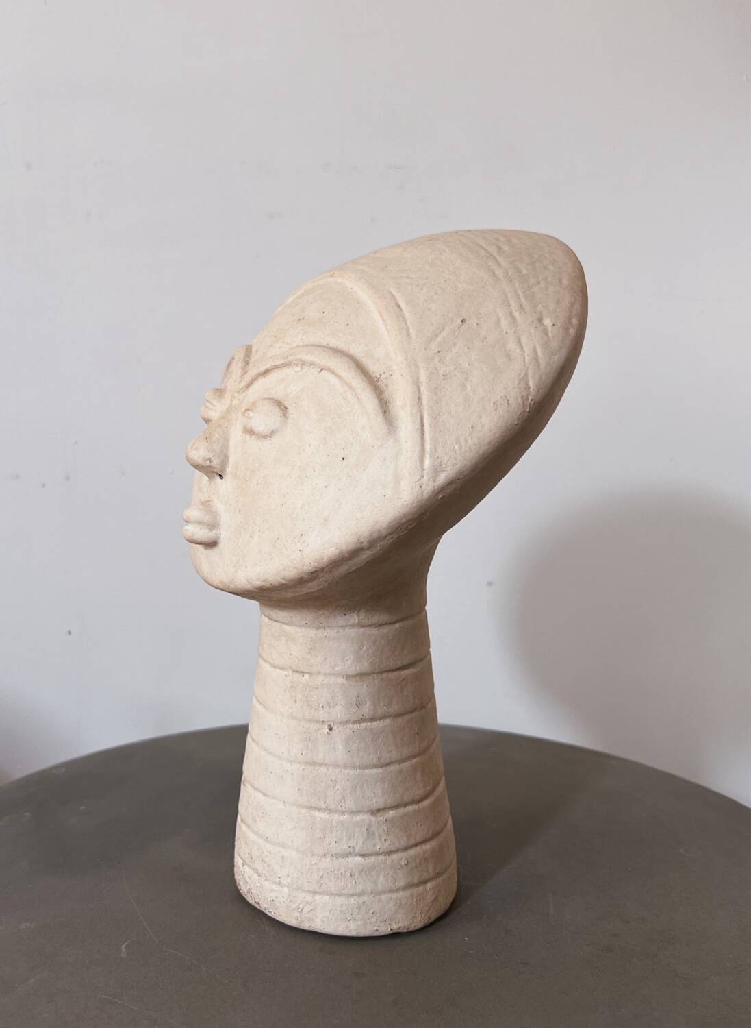 Tete en terre cuite Ashanti (Ghana)