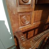 Wooden entrance locker