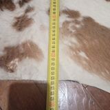 Vintage cowhide carpet