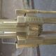 Bronze chandelier and brass art deco period
