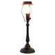 Vintage 1920s Danish table lamp in the style of Just Andersen Diskometal design