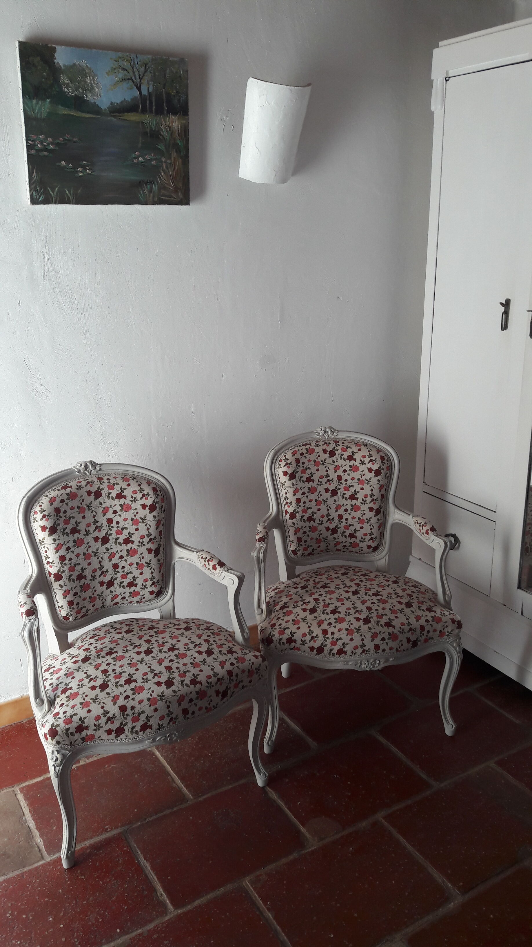 Pair of armchairs Louis XV