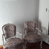 Pair of armchairs Louis XV