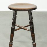 Antique English Windsor stool from the early 19th century