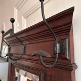 Wall mounted coat rack