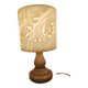 Lattice lamp in alabaster from Alfaro