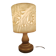 Lattice lamp in alabaster from Alfaro