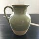 Two-tone almond green pitcher