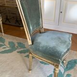 Set of 6 Louis XVI style chairs