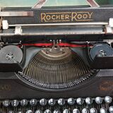 Old Rocher Rooy Functional Typewriter 1940s