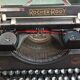 Old Rocher Rooy Functional Typewriter 1940s