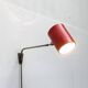German minimalist wall lamp from the mid-century by Hala, 1960s.