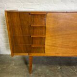 Vintage sideboard by Frantisek Mezulanik for UP Zavody, 1960s