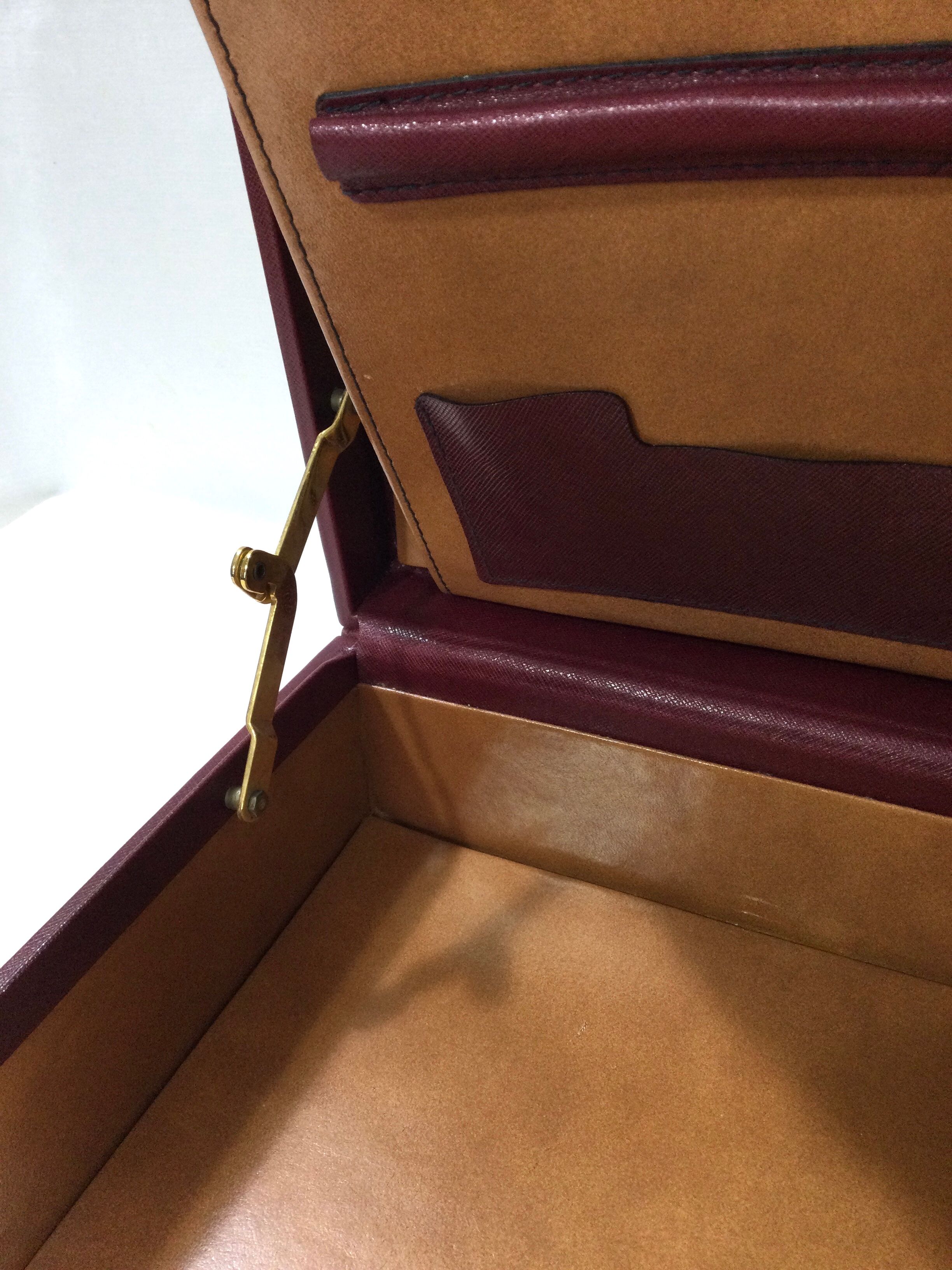 Lancel - leather suitcase