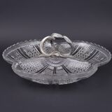 Mendiant Platter - Art Nouveau - Early 20th century - Pressed glass - Must-have
