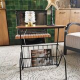 Vintage magazine rack from the 60s