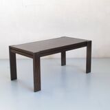 Solid iroko desk or dining table, Regain edition
