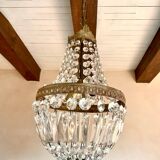 Balloon chandelier with tassels
