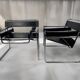 Vintage Wassily chair pair by Marcel Breuer