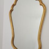 Miroir doré, 64x43 cm