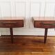 Pair of vintage g plan bedside tables