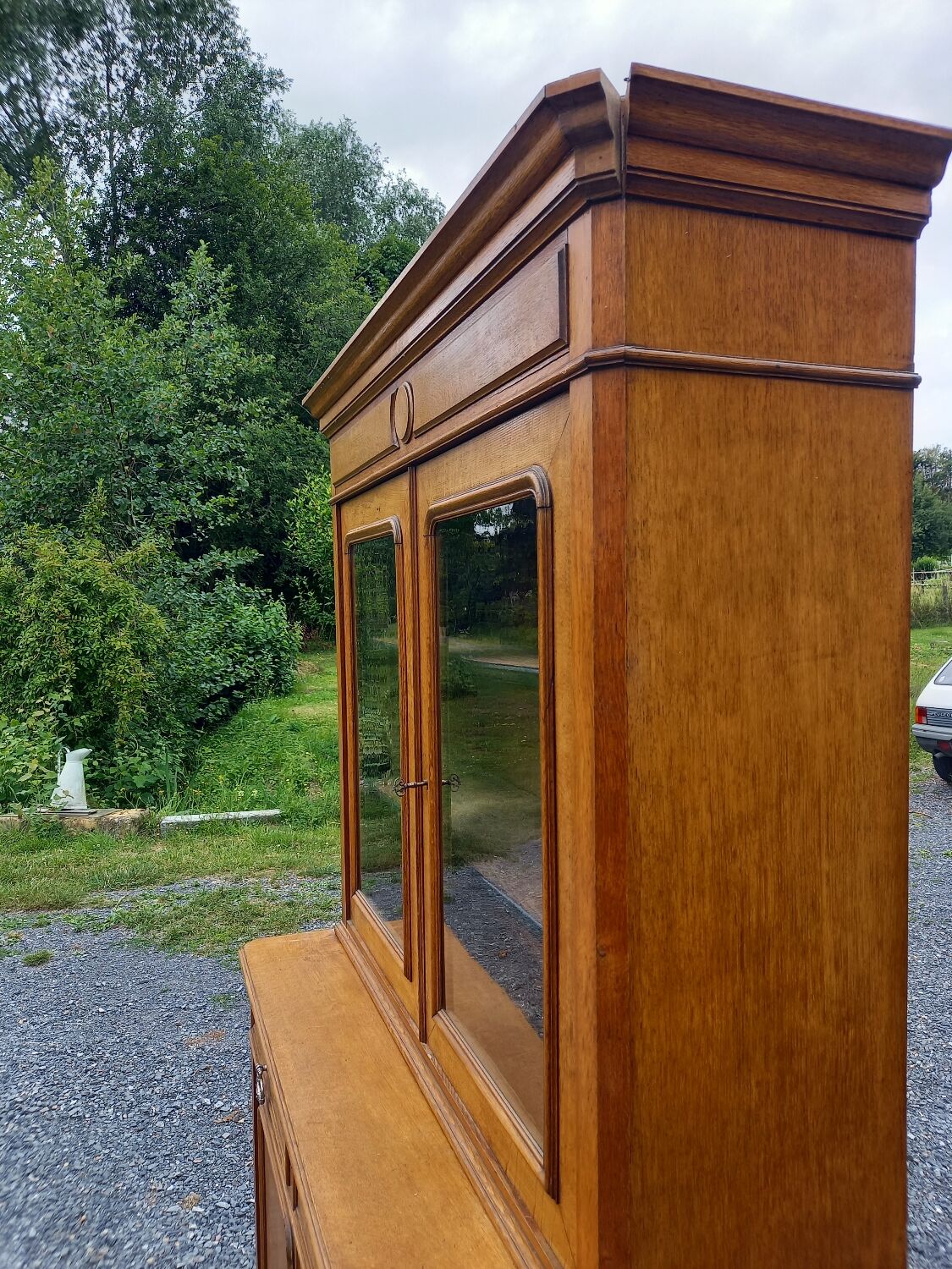 Solid oak sideboard 1900