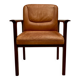 Fauteuil cuir "design 1960".