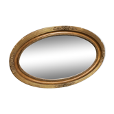 Art Deco oval mirror  43x70cm