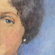 Grand tableau 1922 "Un si doux visage" signé Desèvre