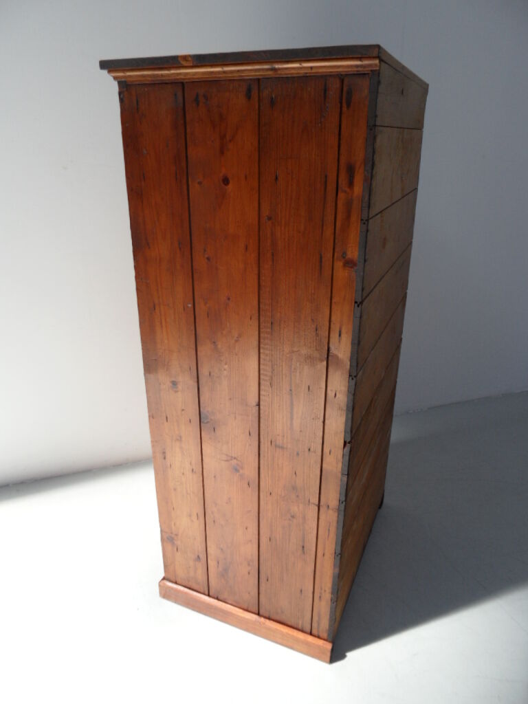 Industrial filing cabinet with drawers