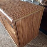 Rattan sideboard
