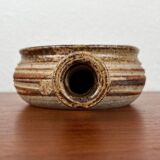 Danish studio pottery bowl from the mid-century by Tue Poulsen for Tue Keramik, 1960s.