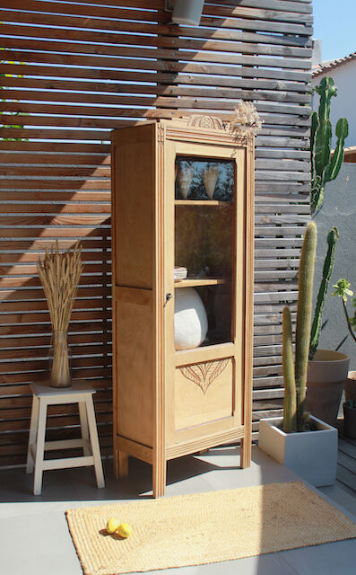 Art Deco oak hosiery