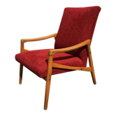 Fauteuil Jiri Jiroutek pour Interier Praha vintage 60s